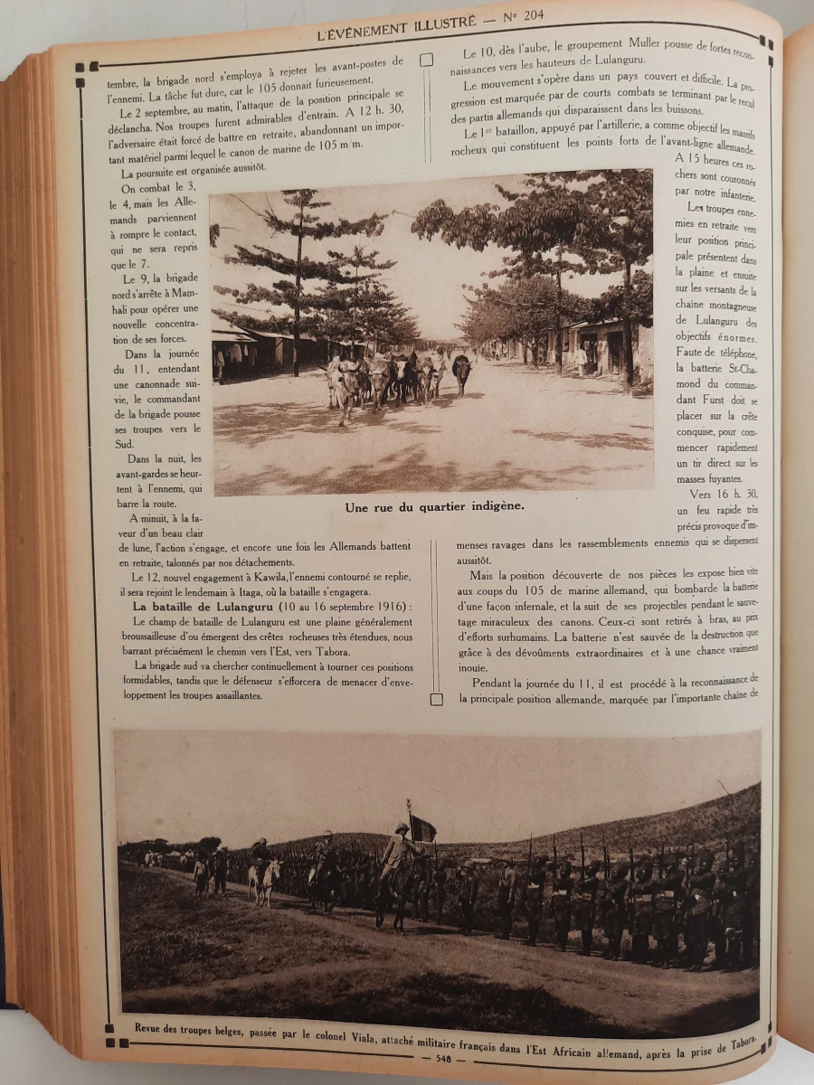 L'Événement Illustré – Jaargangen 1916 & 1919 (2 Delen) - foto 6