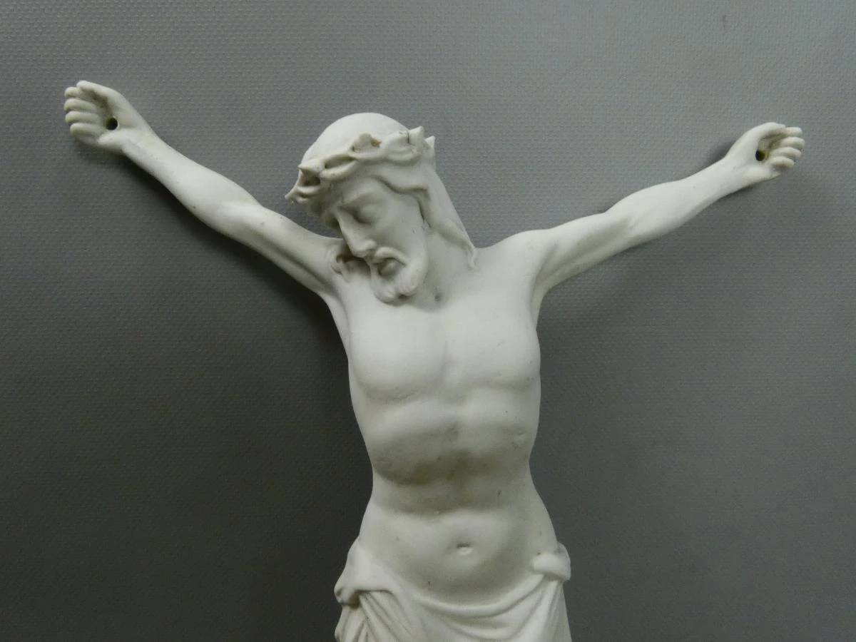 Vintage kruisbeeld Jezus Christus