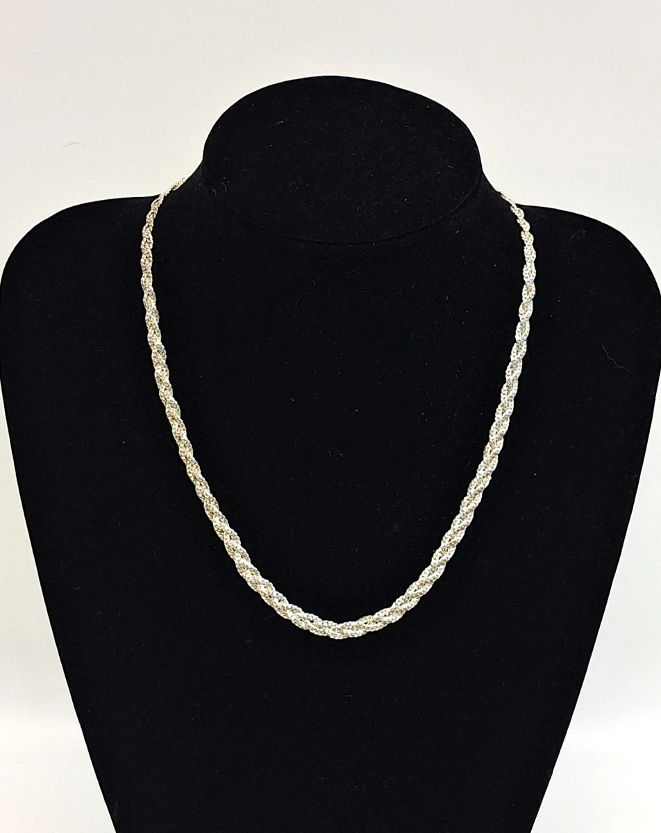 Zilveren Touwketting