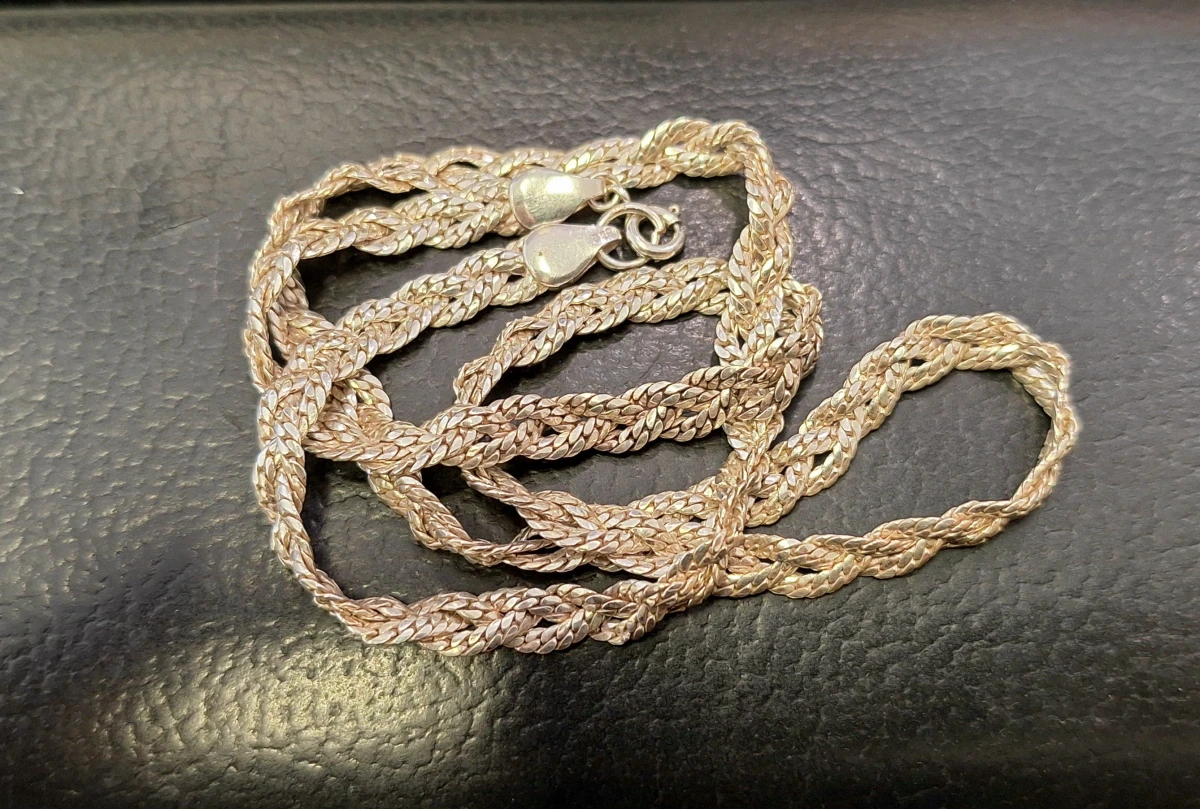 Zilveren Touwketting