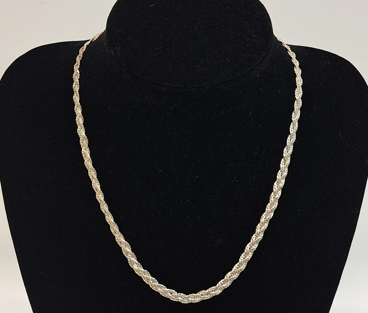 Zilveren Touwketting