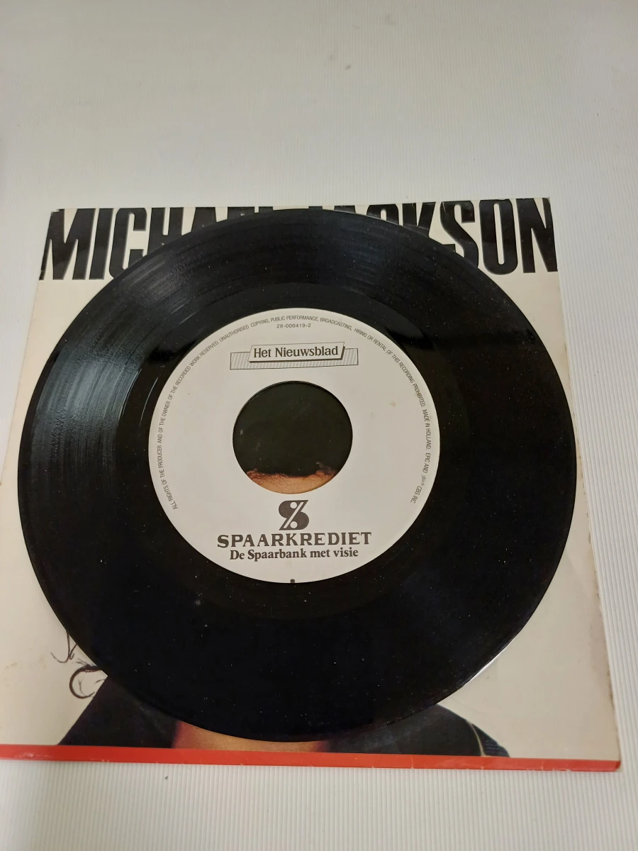 Lot van 4 singles van Michael Jackson