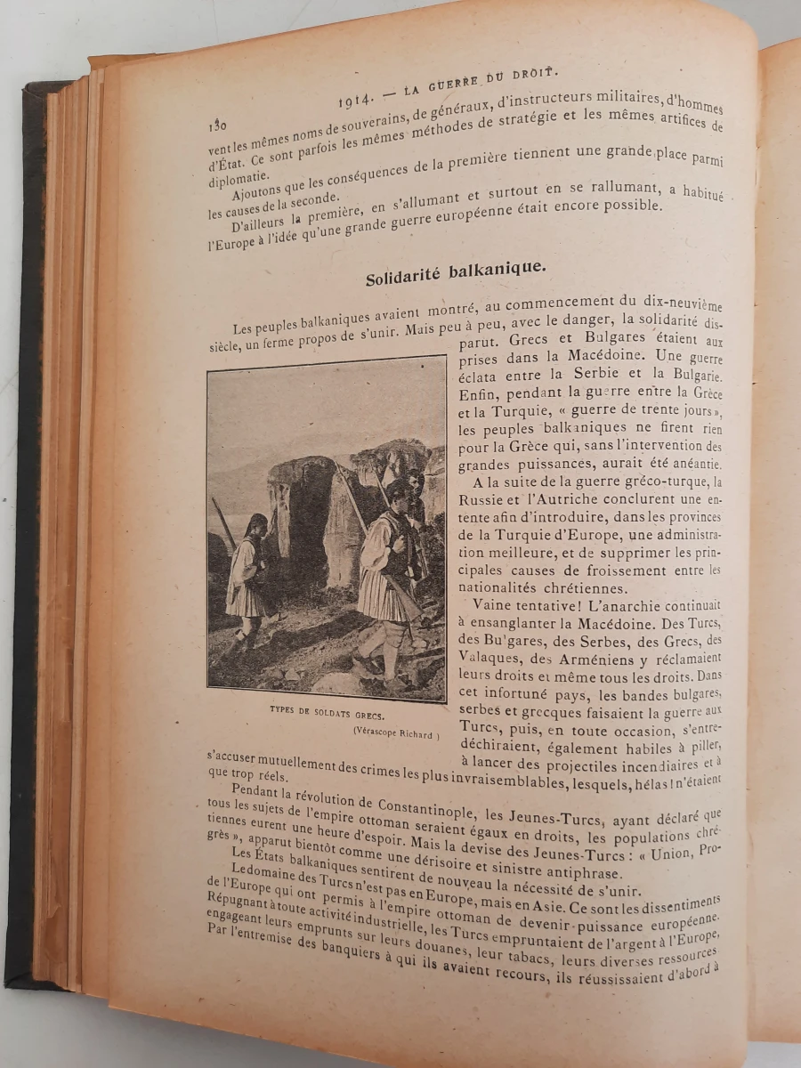 Prachtige Complete Tweedelige Set (1916): 1914 – Histoire Illustrée de la Guerre du Droit – Émile Hinzelin - foto 12