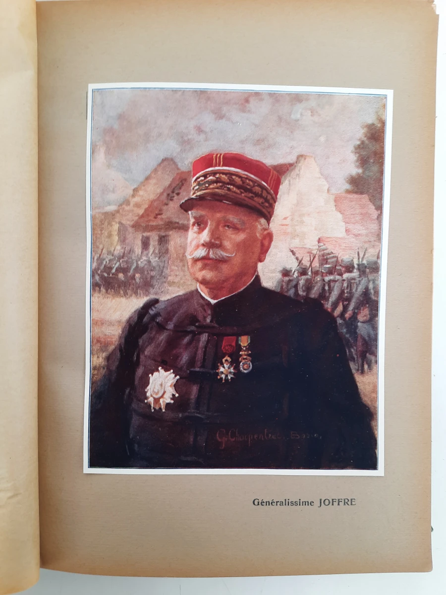 Prachtige Complete Tweedelige Set (1916): 1914 – Histoire Illustrée de la Guerre du Droit – Émile Hinzelin - foto 6