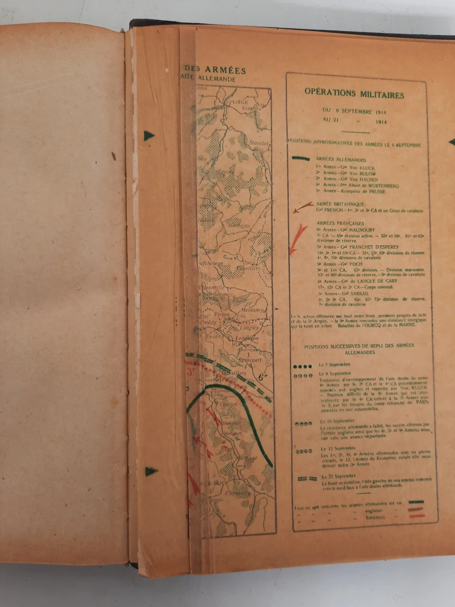 Prachtige Complete Tweedelige Set (1916): 1914 – Histoire Illustrée de la Guerre du Droit – Émile Hinzelin - foto 10