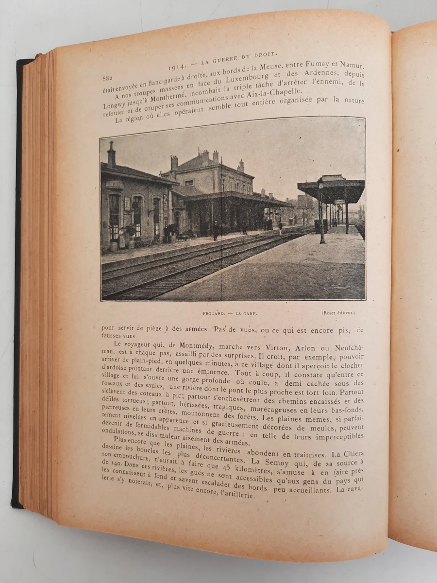 Prachtige Complete Tweedelige Set (1916): 1914 – Histoire Illustrée de la Guerre du Droit – Émile Hinzelin - foto 9