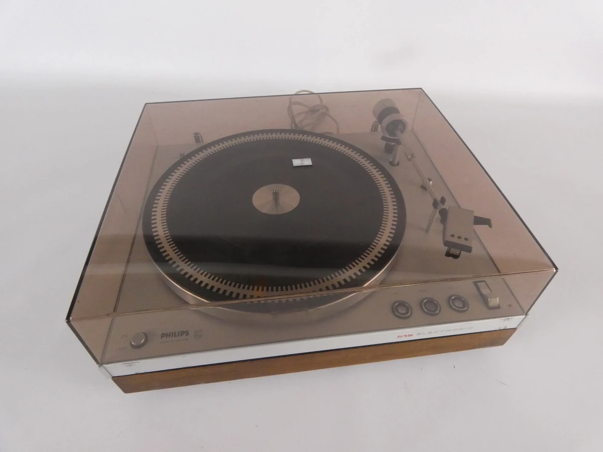 Vintage draaitafel Philips 212 Electronic
