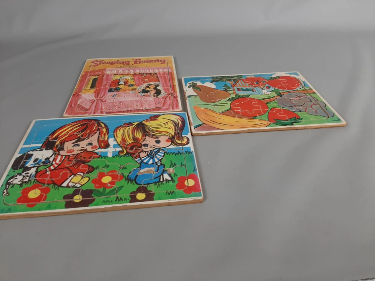 3 Koreaanse houten puzzels