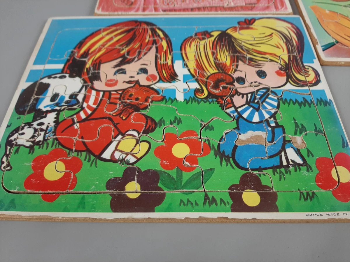 3 Koreaanse houten puzzels