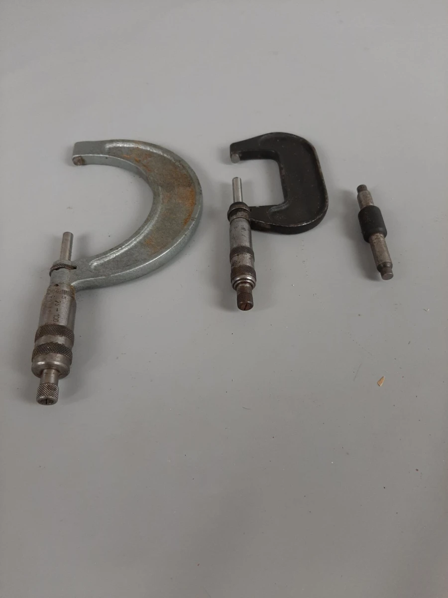 2 vintage micrometers