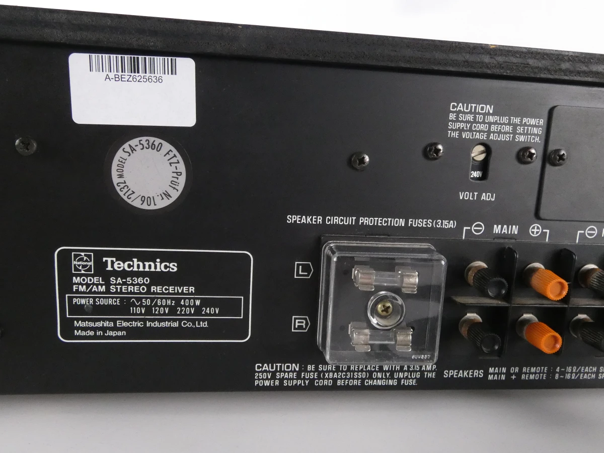 Technics SA-5360 FM/AM Stereo Receiver