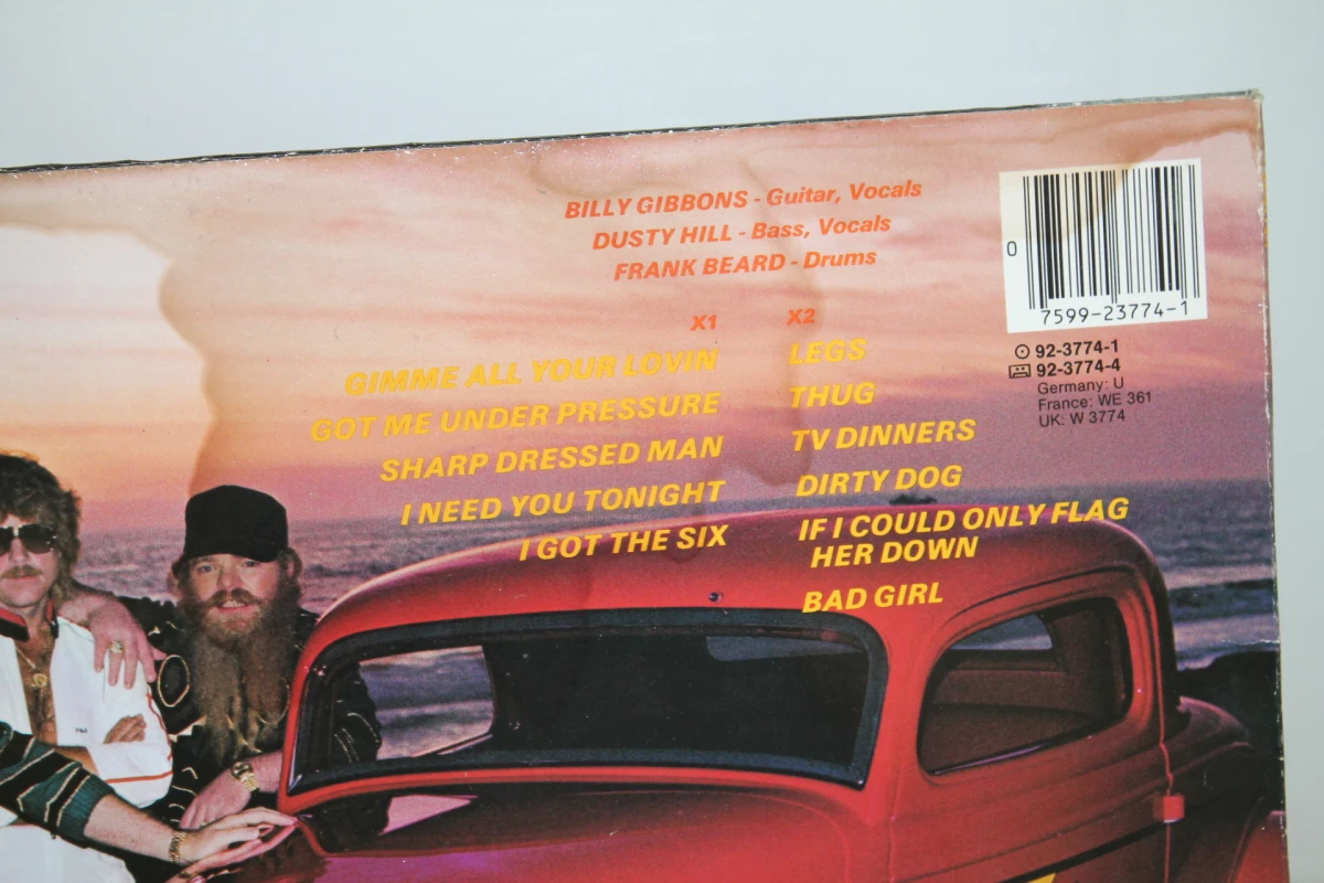 Vinylplaat ZZ Top - Eliminator