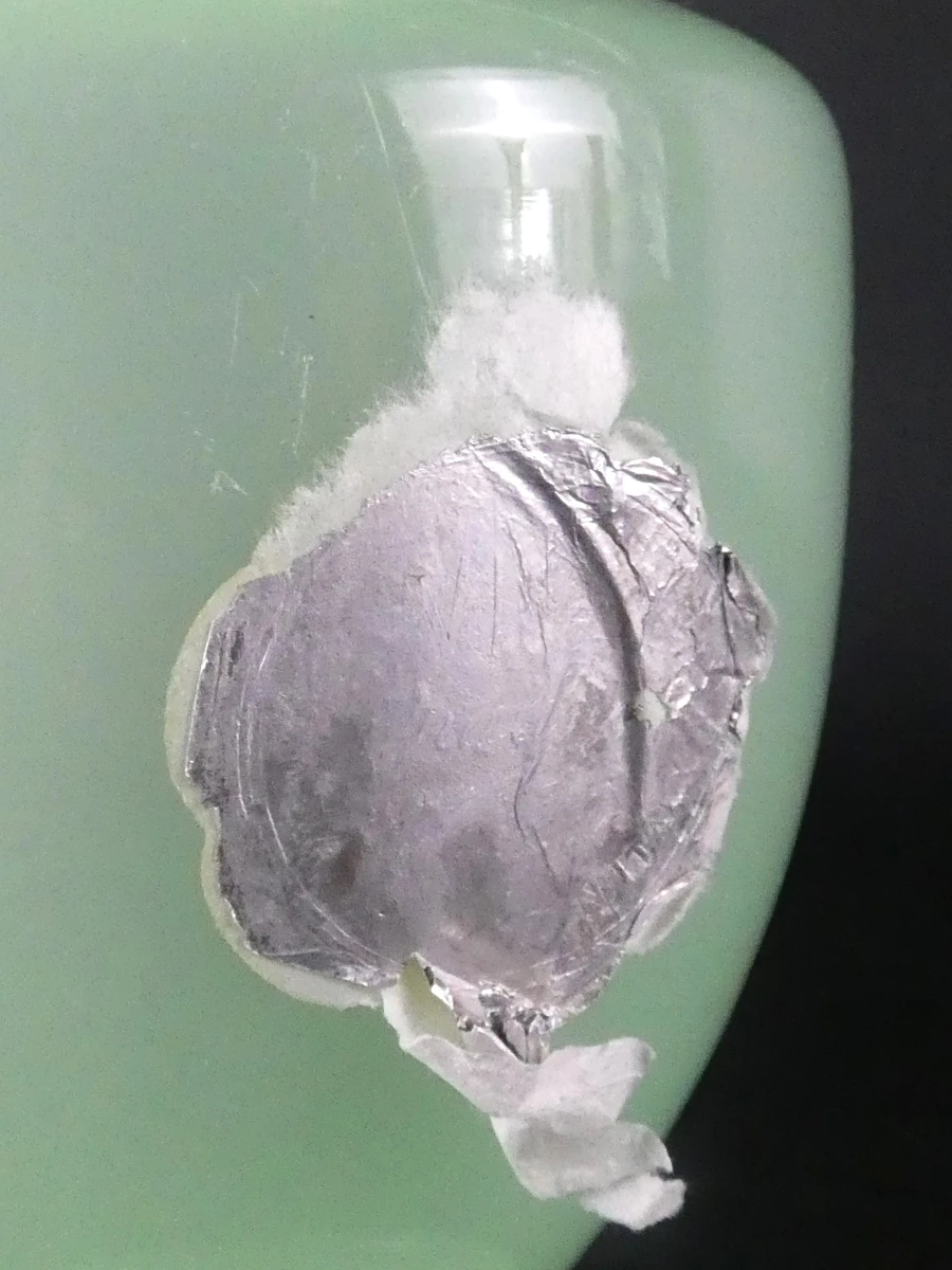 Opaline glazen vaasjes