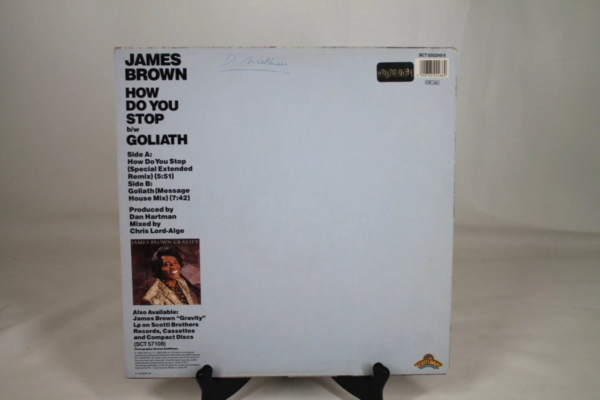 Maxi-single "How Do You Stop" van James Brown
