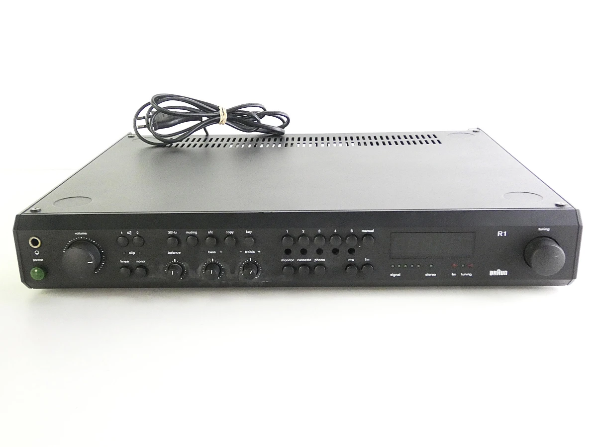 Braun Atelier R1 Stereo Receiver – jaren 80 designklassieker