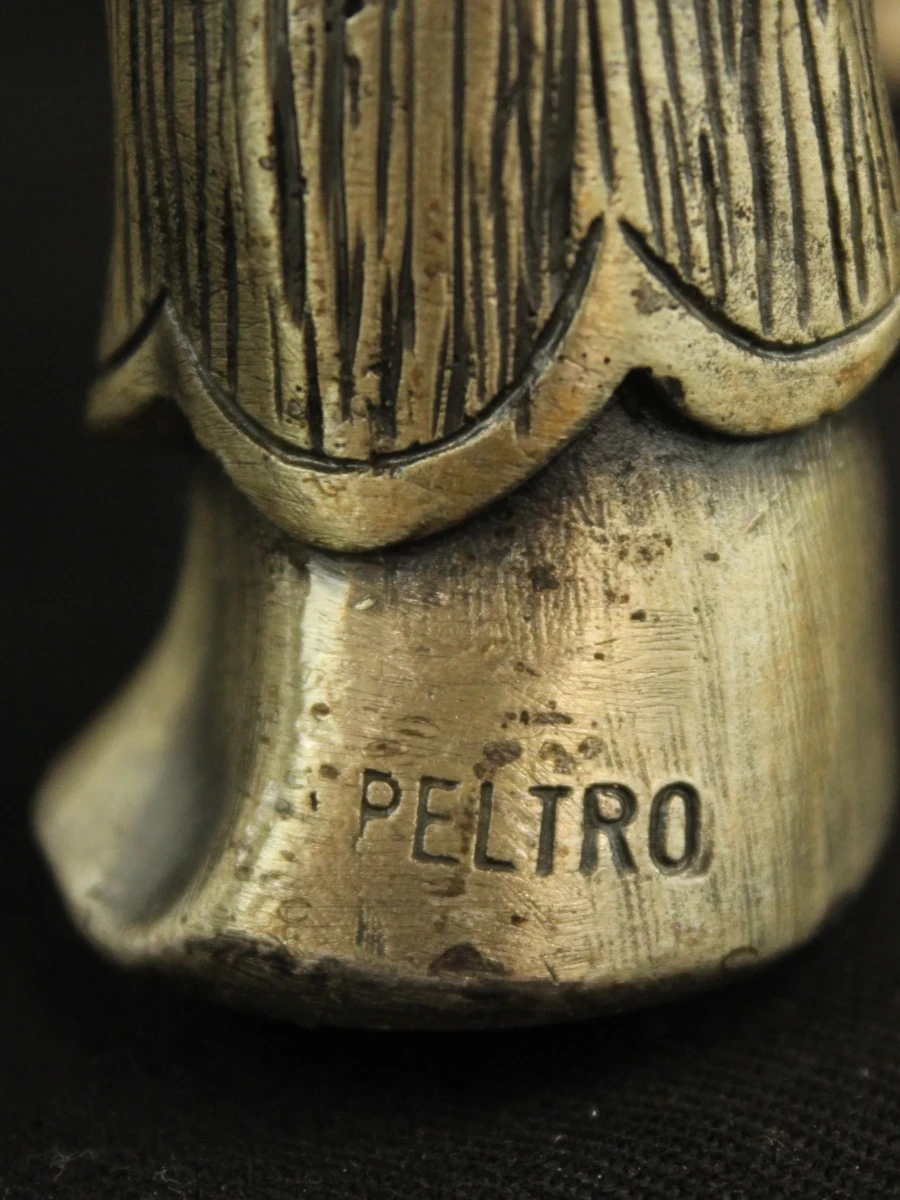 3 “Peltro Argentato 999” koorengelen Made in Italy