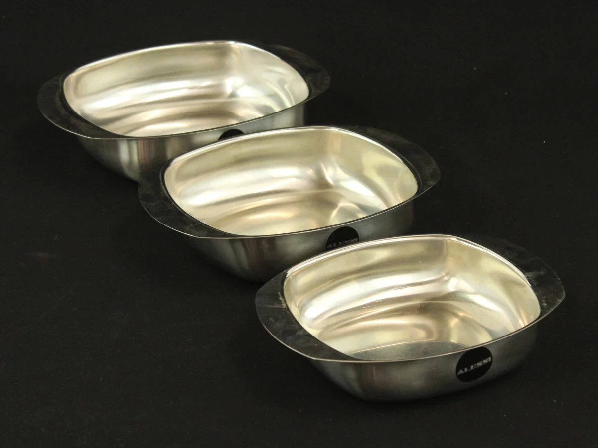 Set van 15 Alessi keukenartikelen in inox