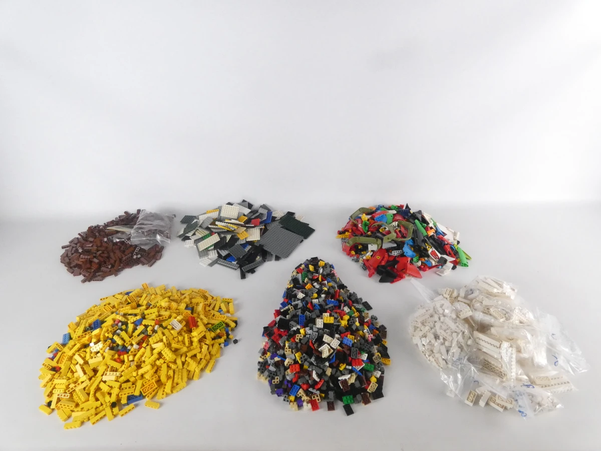 LEGO-steentjes gesorteerd op kleur!