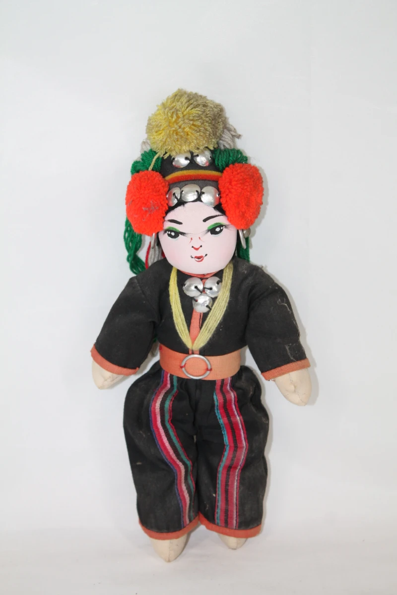 Traditionele Thaise bergbevolkingpoppen