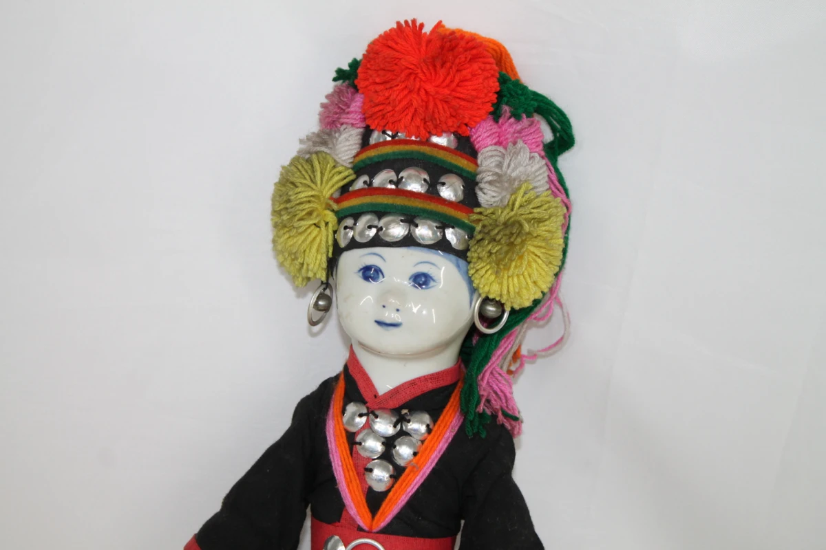 Traditionele Thaise bergbevolkingpoppen