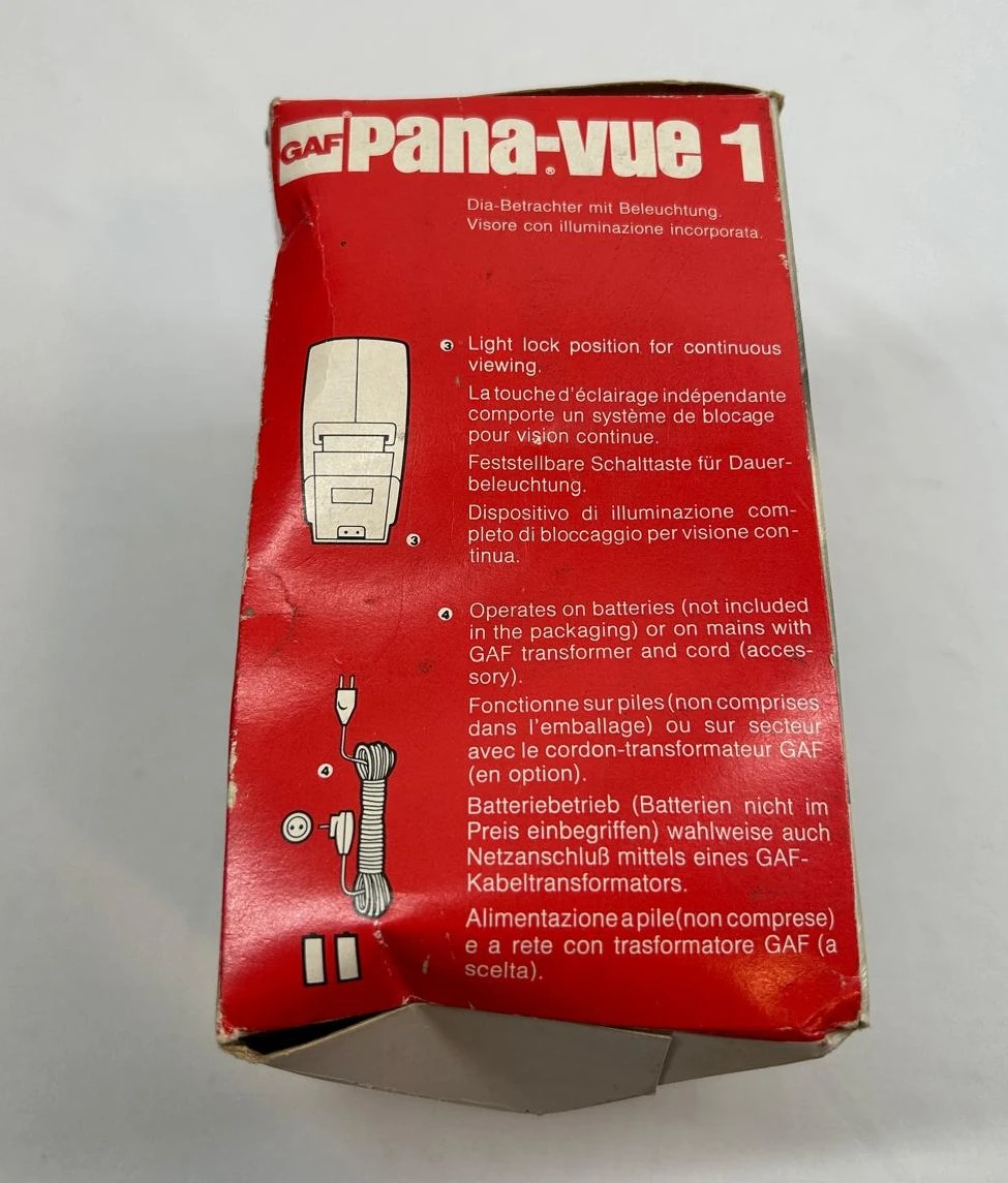 Vintage GAF Pana-Vue 1 Diaserie Kijker