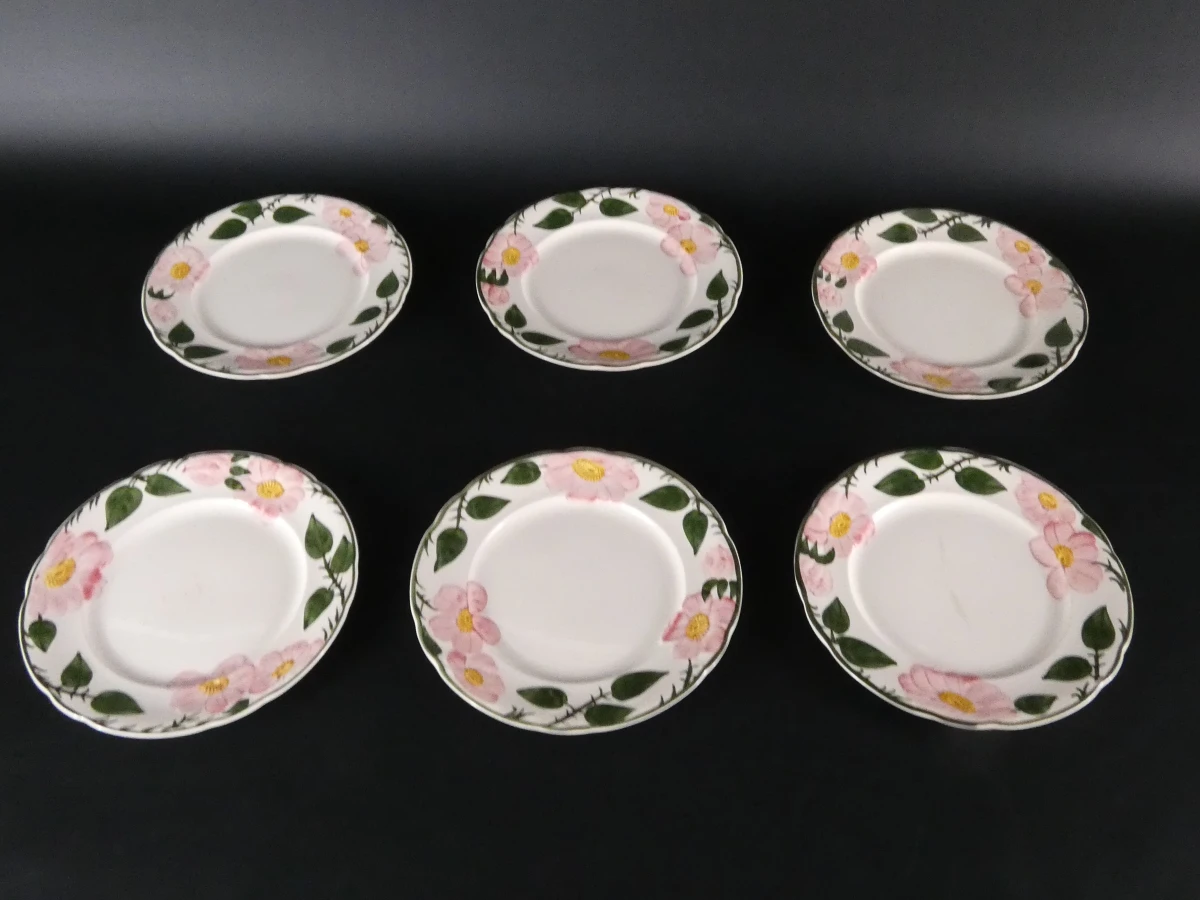 Vintage theeservies onderdelen - Villeroy & Boch Wild Rose