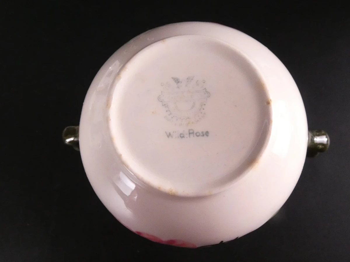 Vintage theeservies onderdelen - Villeroy & Boch Wild Rose