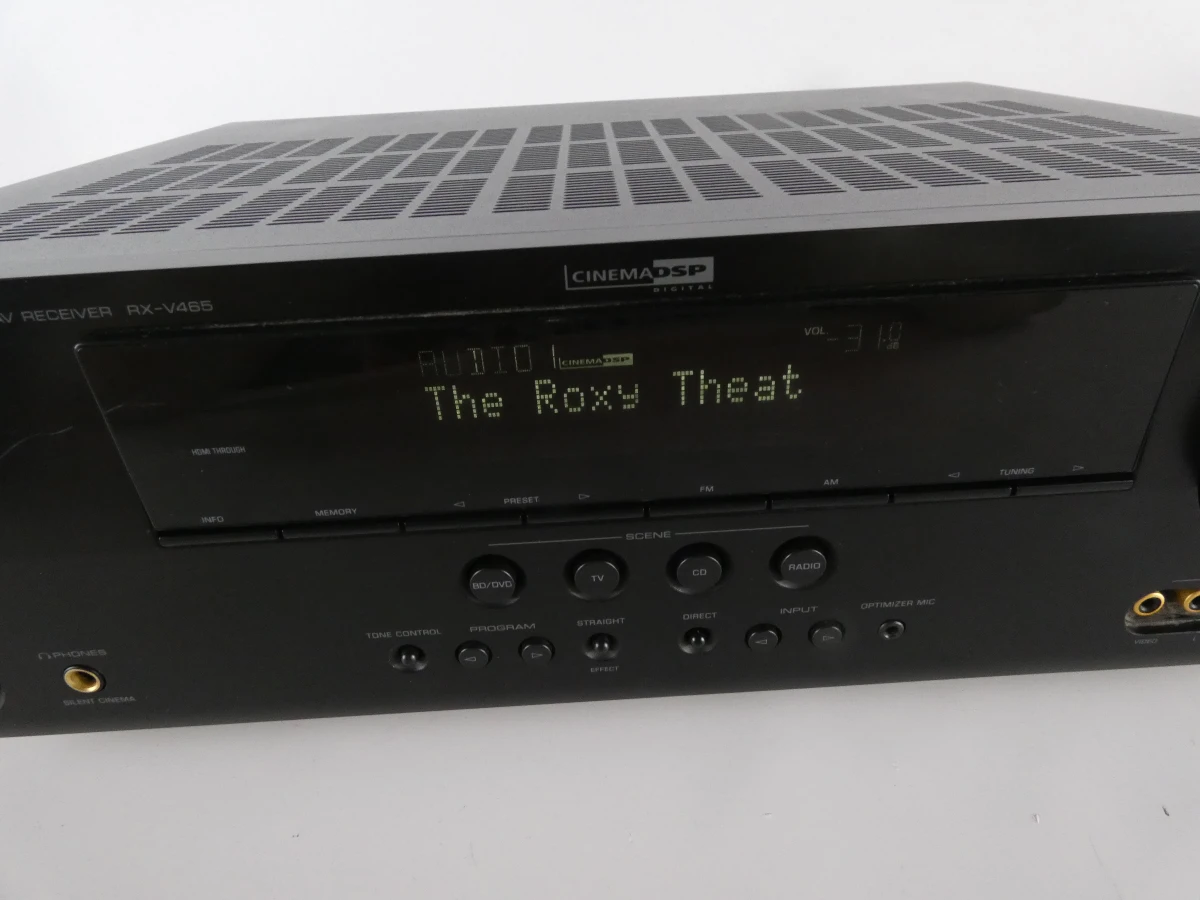 Yamaha Natural Sound AV Receiver RX-V465