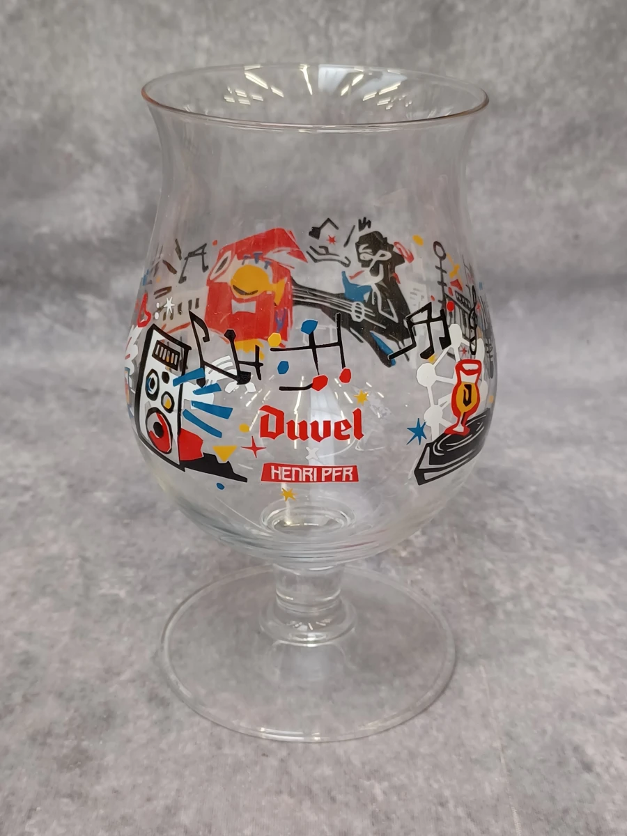 Unieke set van 3x2 Duvel designglazen - Limited editions