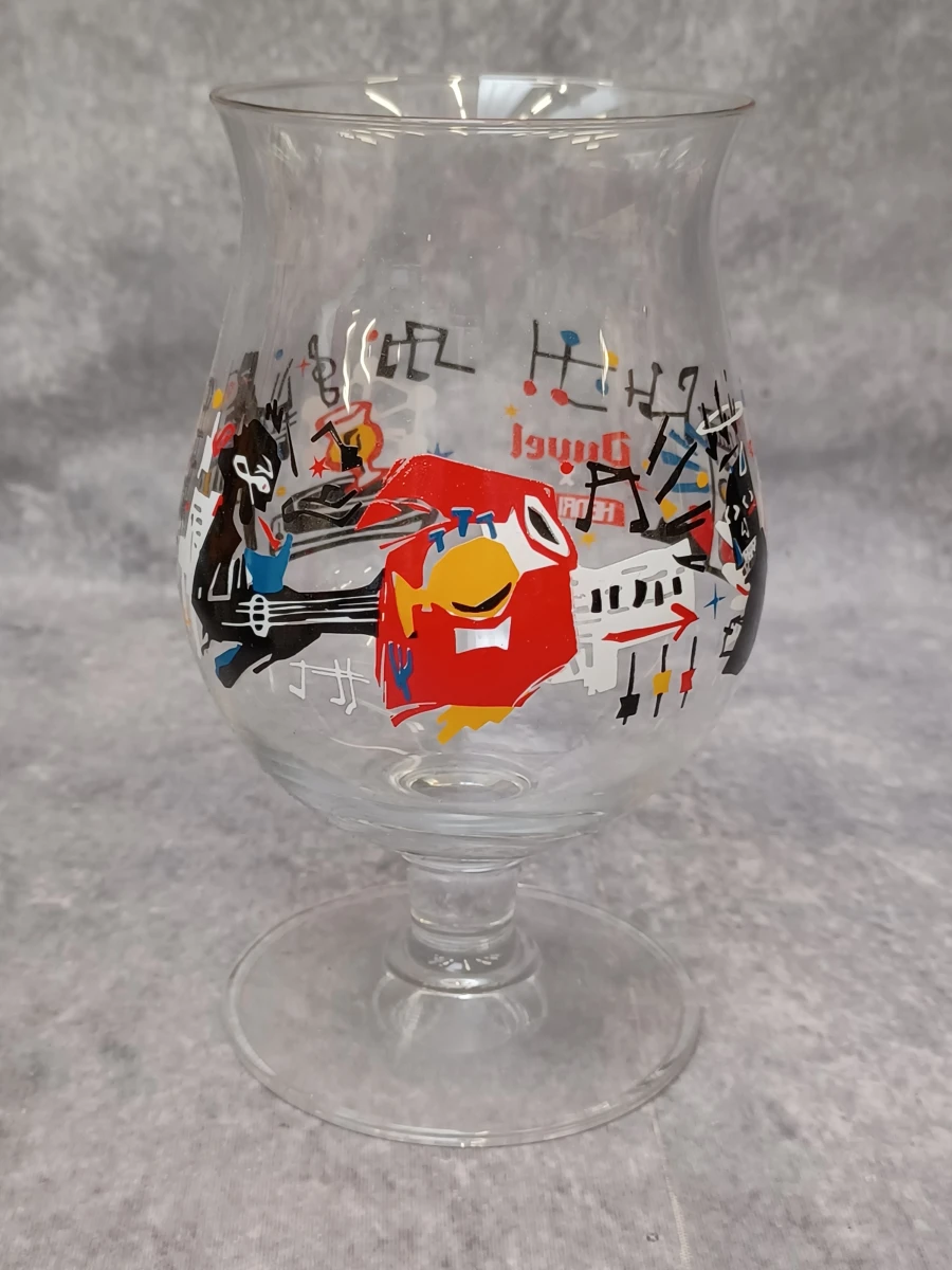 Unieke set van 3x2 Duvel designglazen - Limited editions