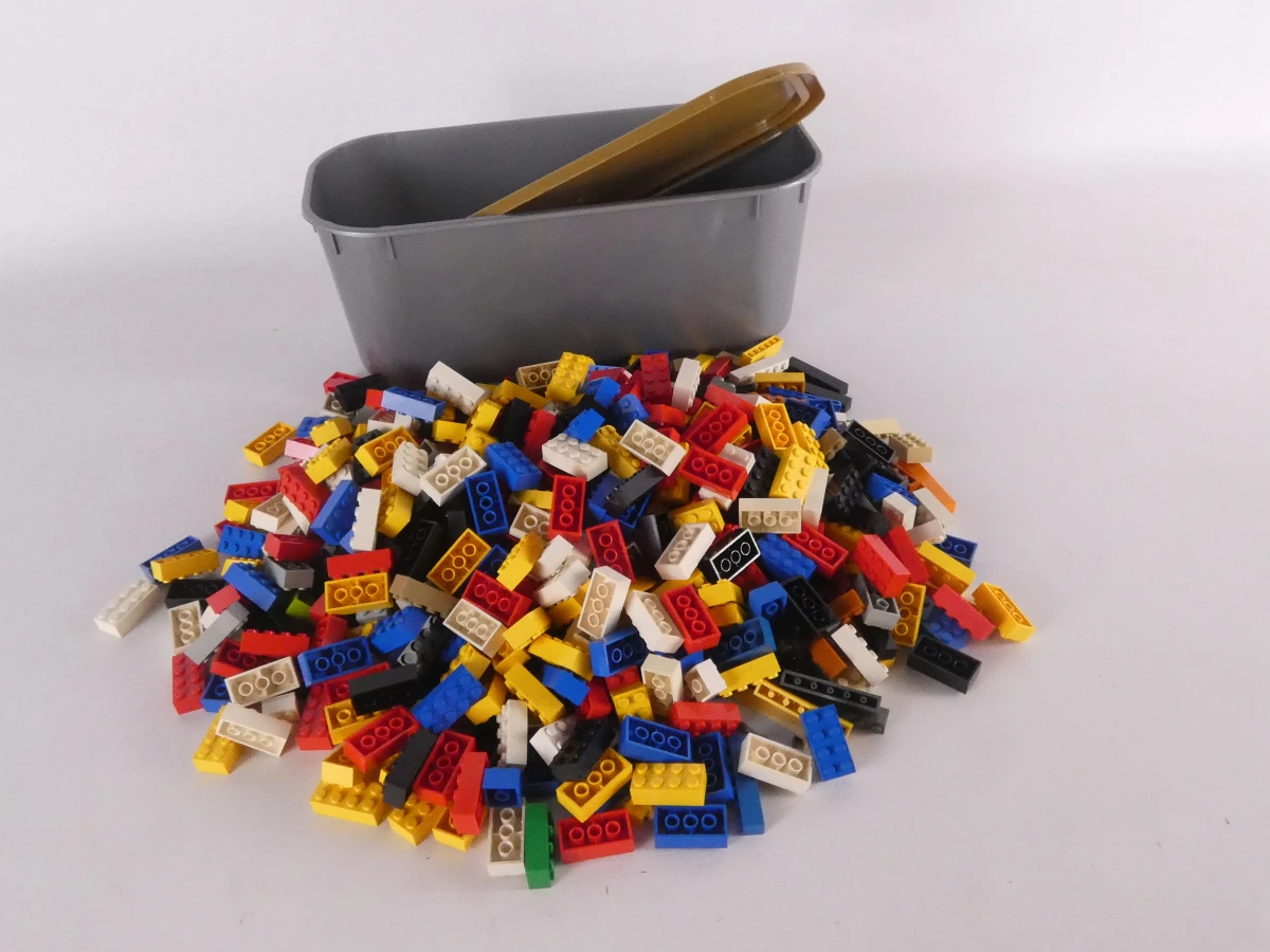 LEGO-steentjes gesorteerd op maat!