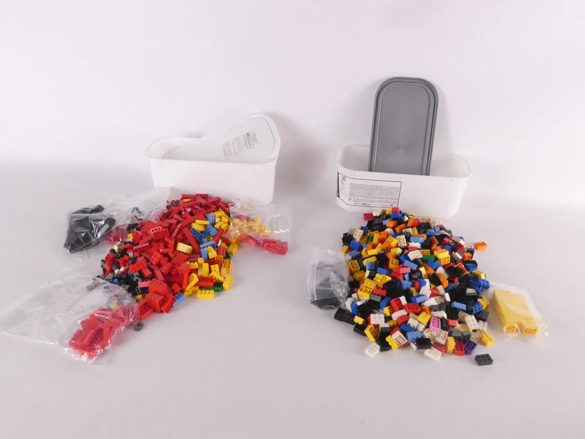 LEGO-steentjes gesorteerd op maat!