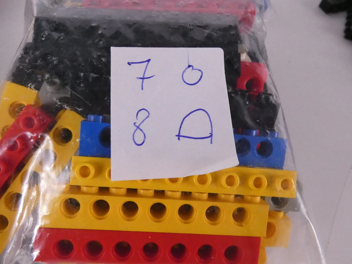 LEGO-steentjes gesorteerd op maat!