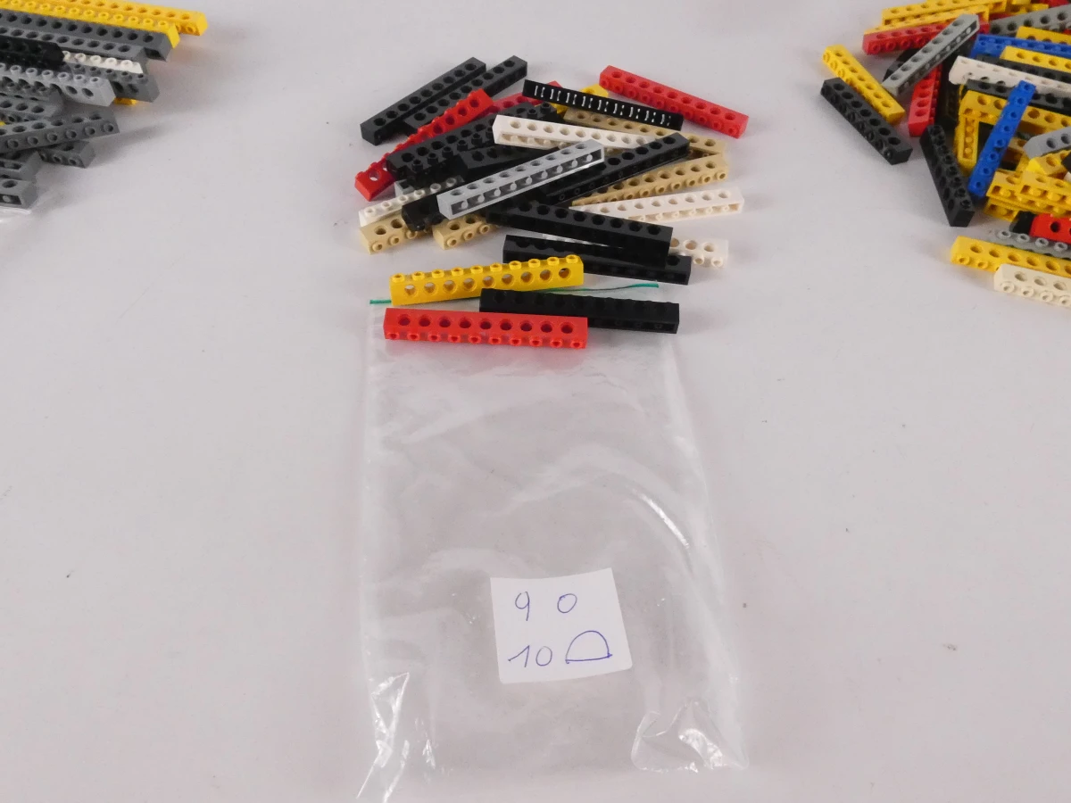 LEGO-steentjes gesorteerd op maat!