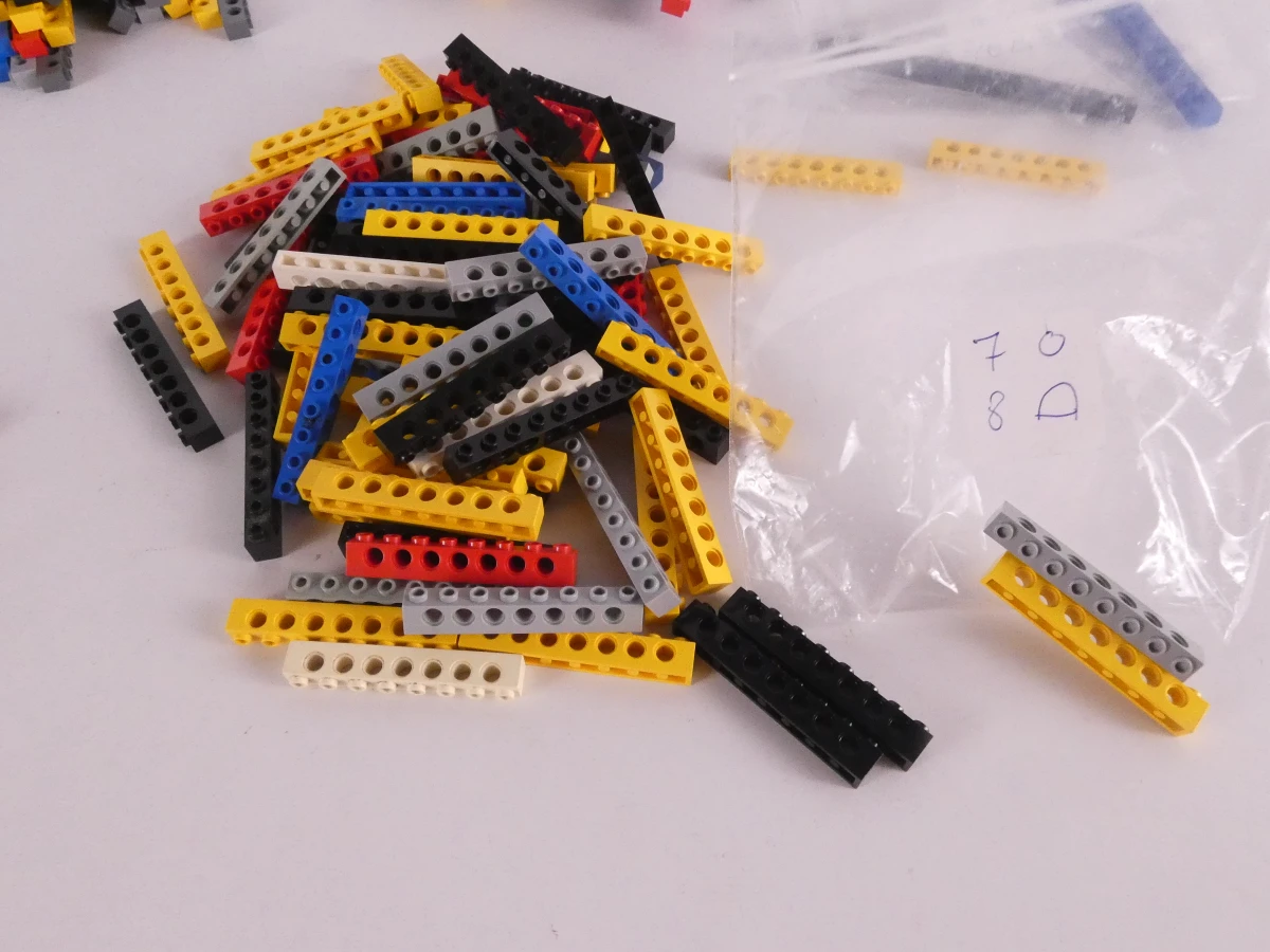 LEGO-steentjes gesorteerd op maat!