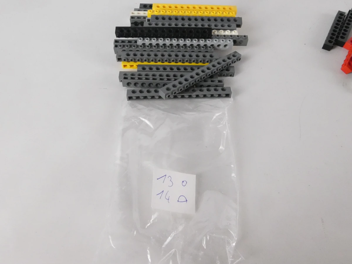 LEGO-steentjes gesorteerd op maat!