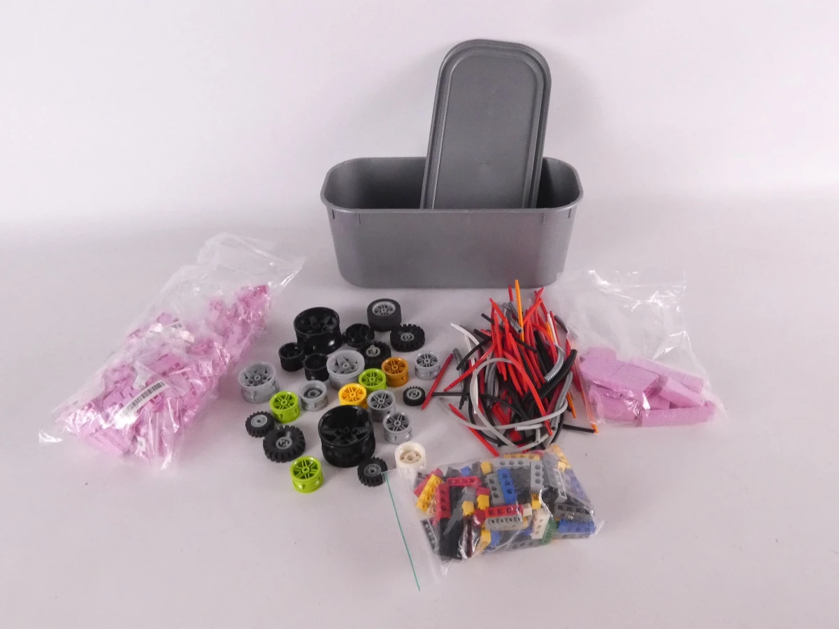 LEGO-steentjes gesorteerd op maat!