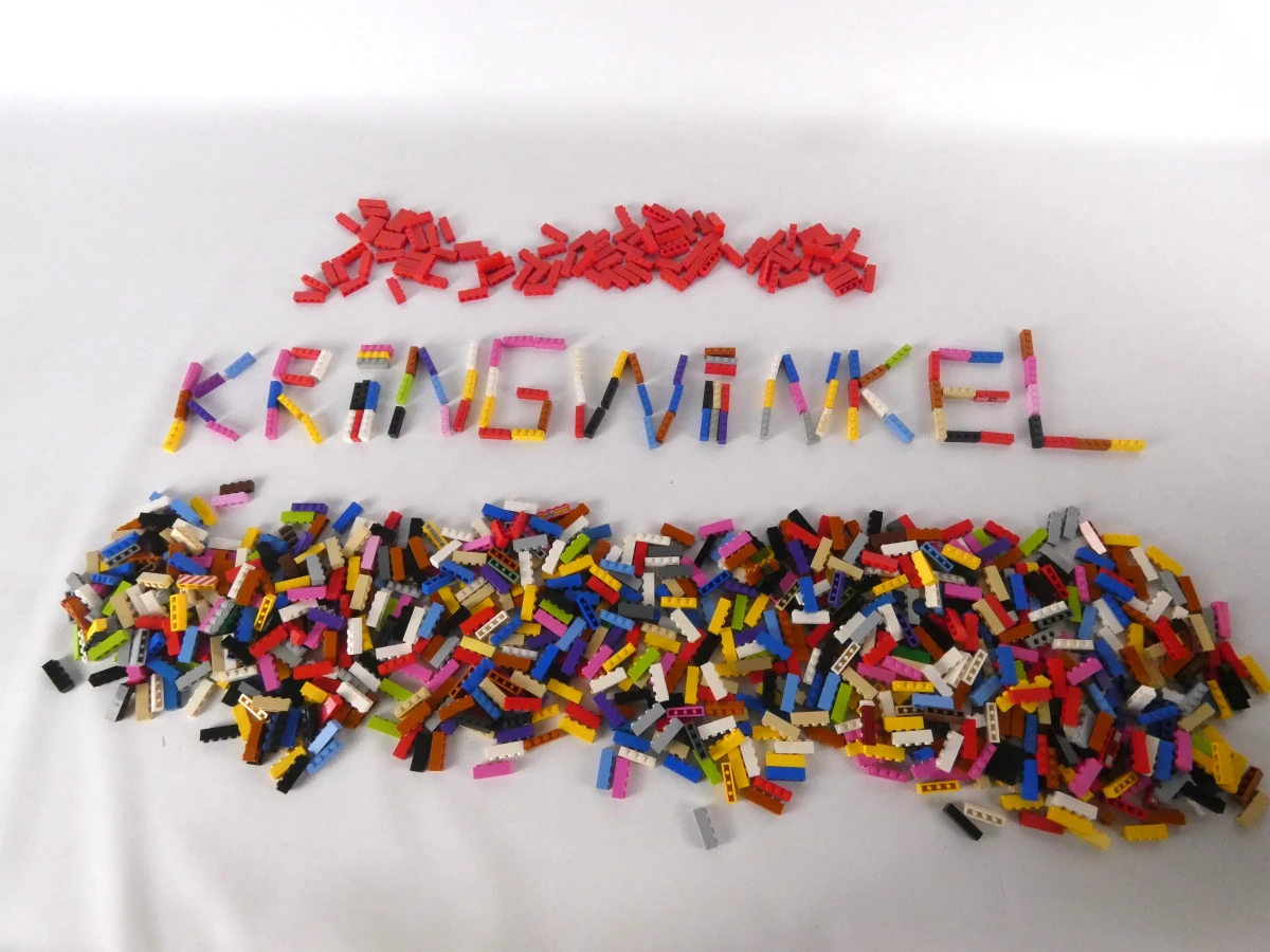 Groot lot losse Lego blokjes (8kg)