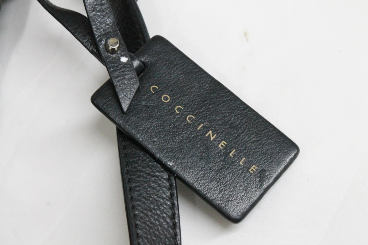 Zwart lederen schoudertas - Coccinelle