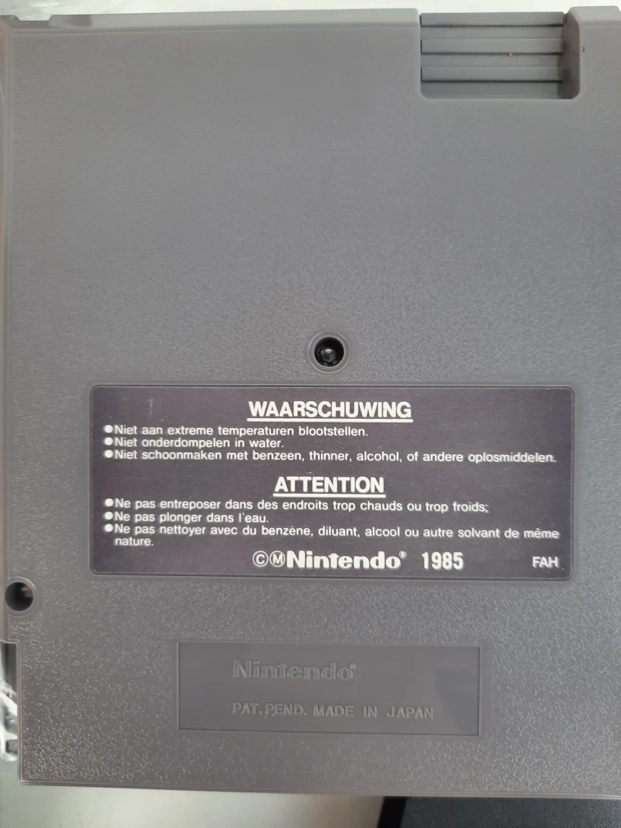 Twee originele Nintendo Entertainment System (NES) klassiekers in PAL-B Benelux-uitvoering (Metroid & Castlevania II) - foto 7