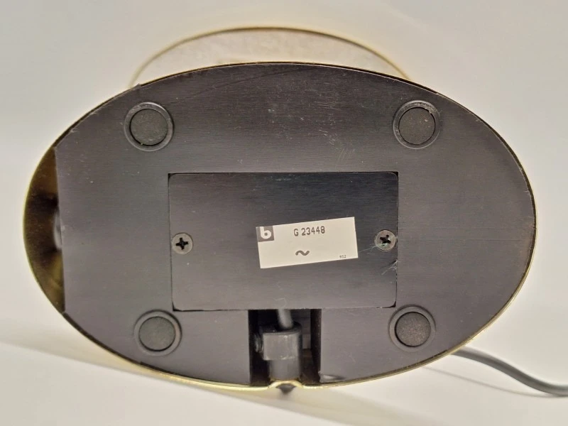 Vintage designklassieker - Brilliant AG ‘Saturn’ tafellamp in messing