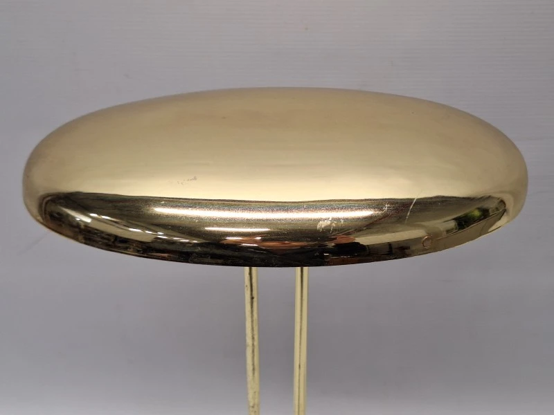 Vintage designklassieker - Brilliant AG ‘Saturn’ tafellamp in messing