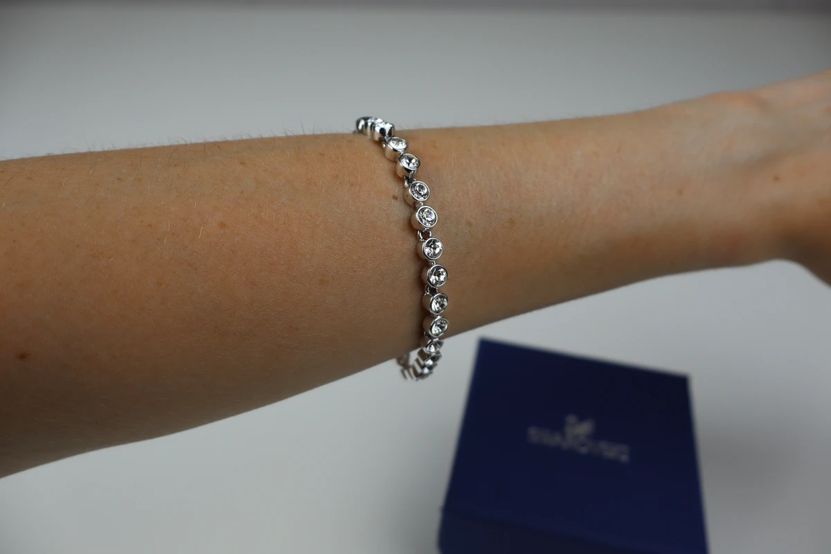 Swarovski sieradenset met armband en oorbellen
