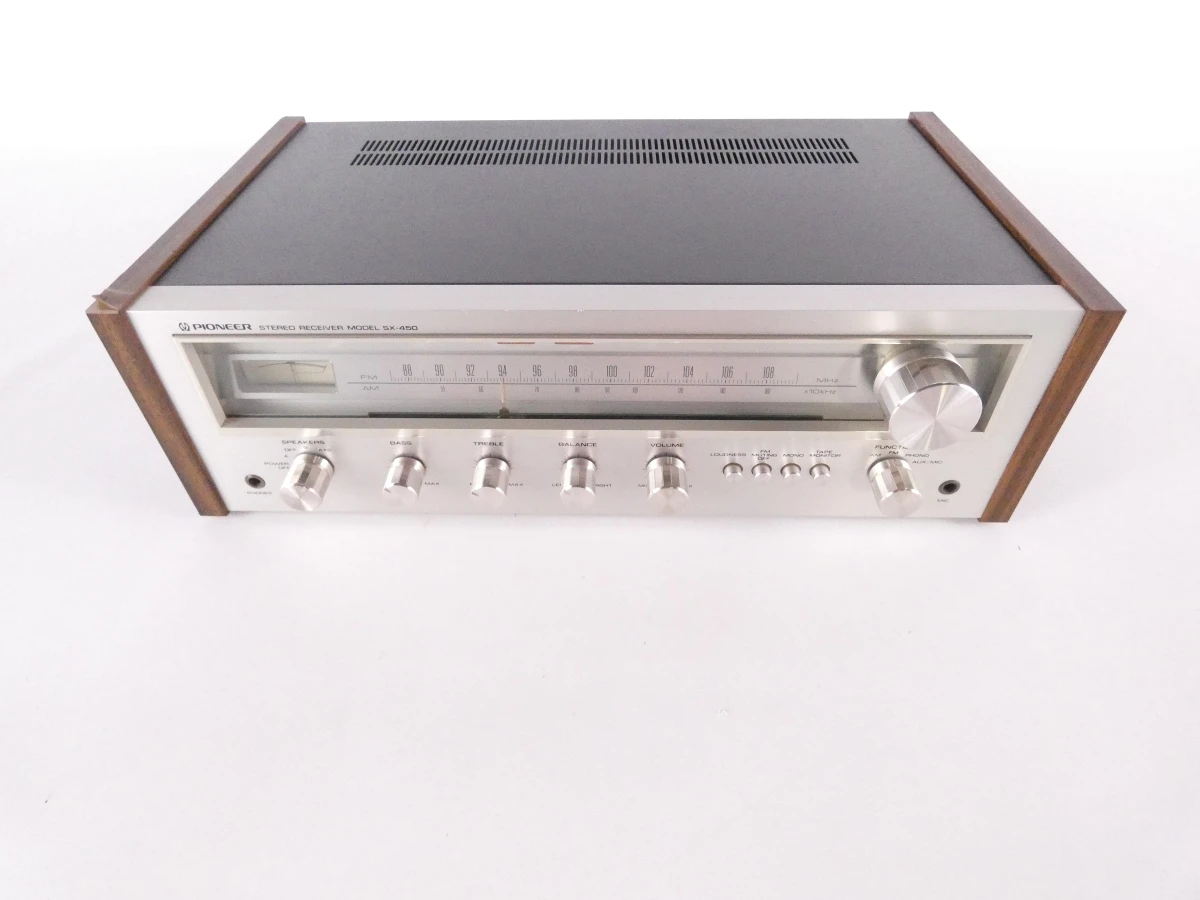 Pioneer stereo receiver SX-450 vintage versterker