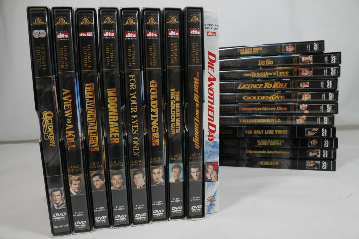 James Bond DVD collectie