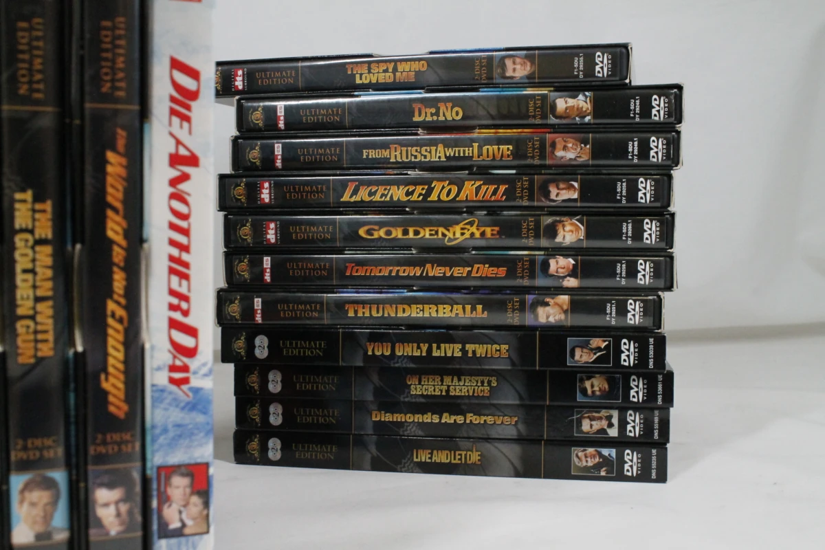 James Bond DVD collectie