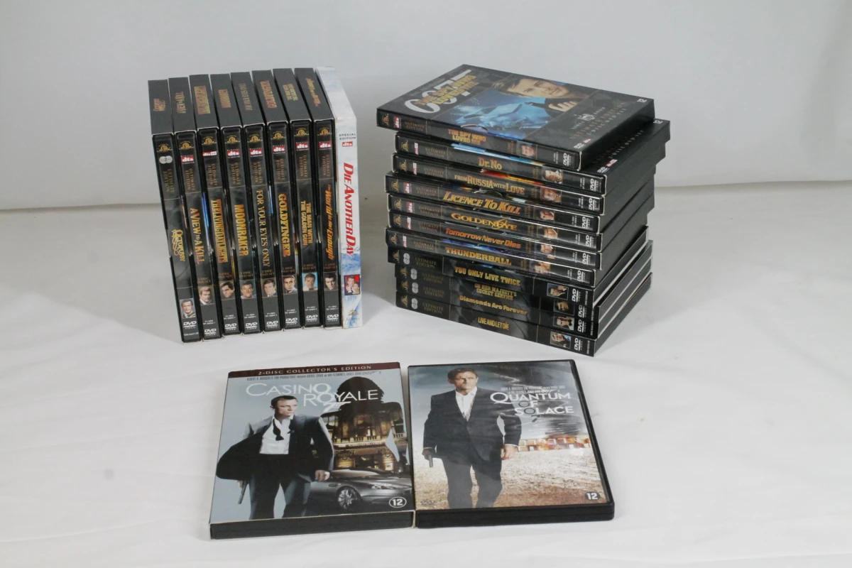 James Bond DVD collectie