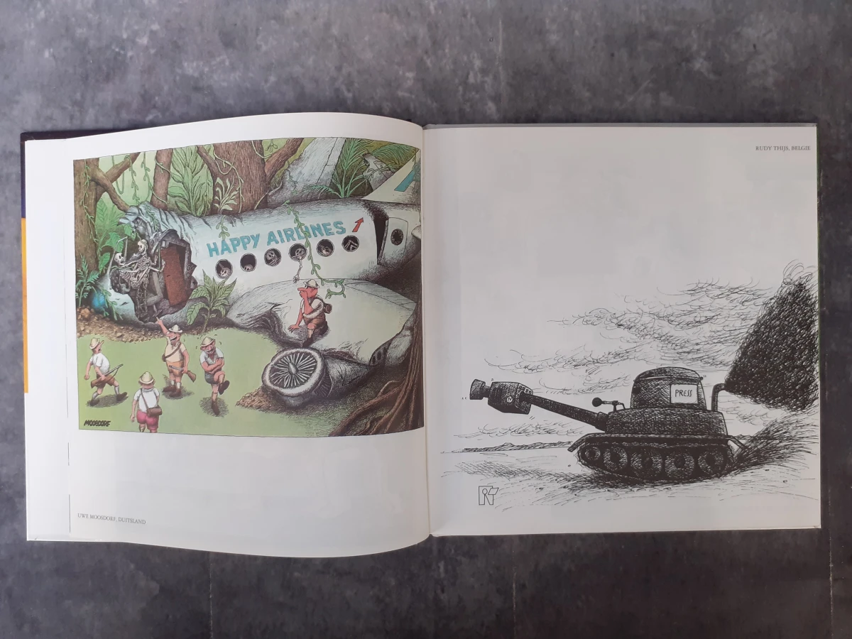 Boek: Verzamling cartoonboekjes van het Internationaal Cartoonfestival Knokke-Heist - foto 9
