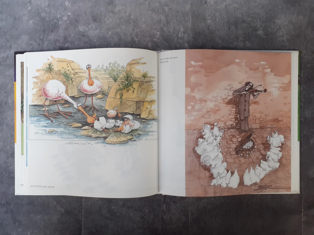 Boek: Verzamling cartoonboekjes van het Internationaal Cartoonfestival Knokke-Heist - foto 10
