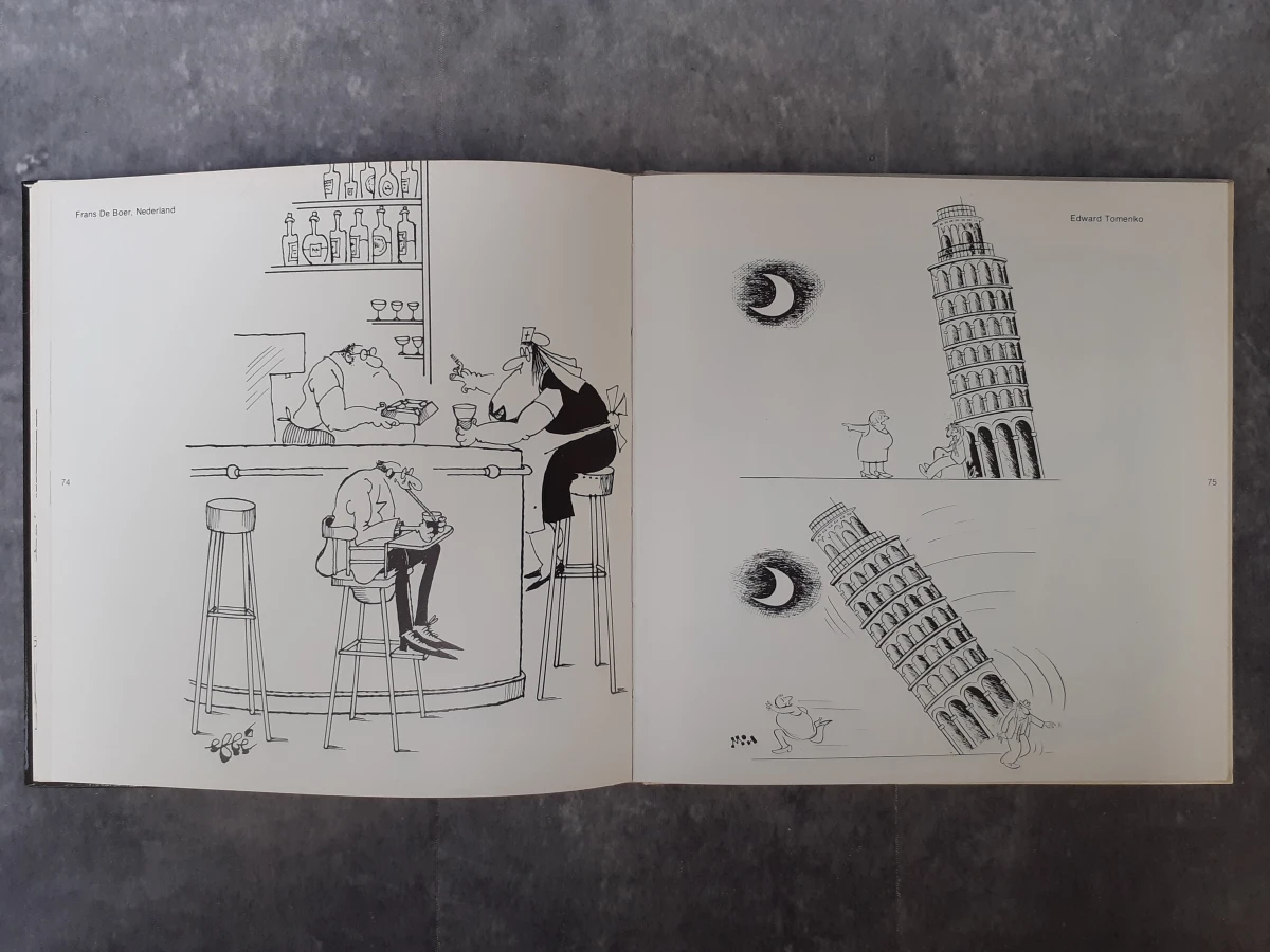 Boek: Verzamling cartoonboekjes van het Internationaal Cartoonfestival Knokke-Heist - foto 5